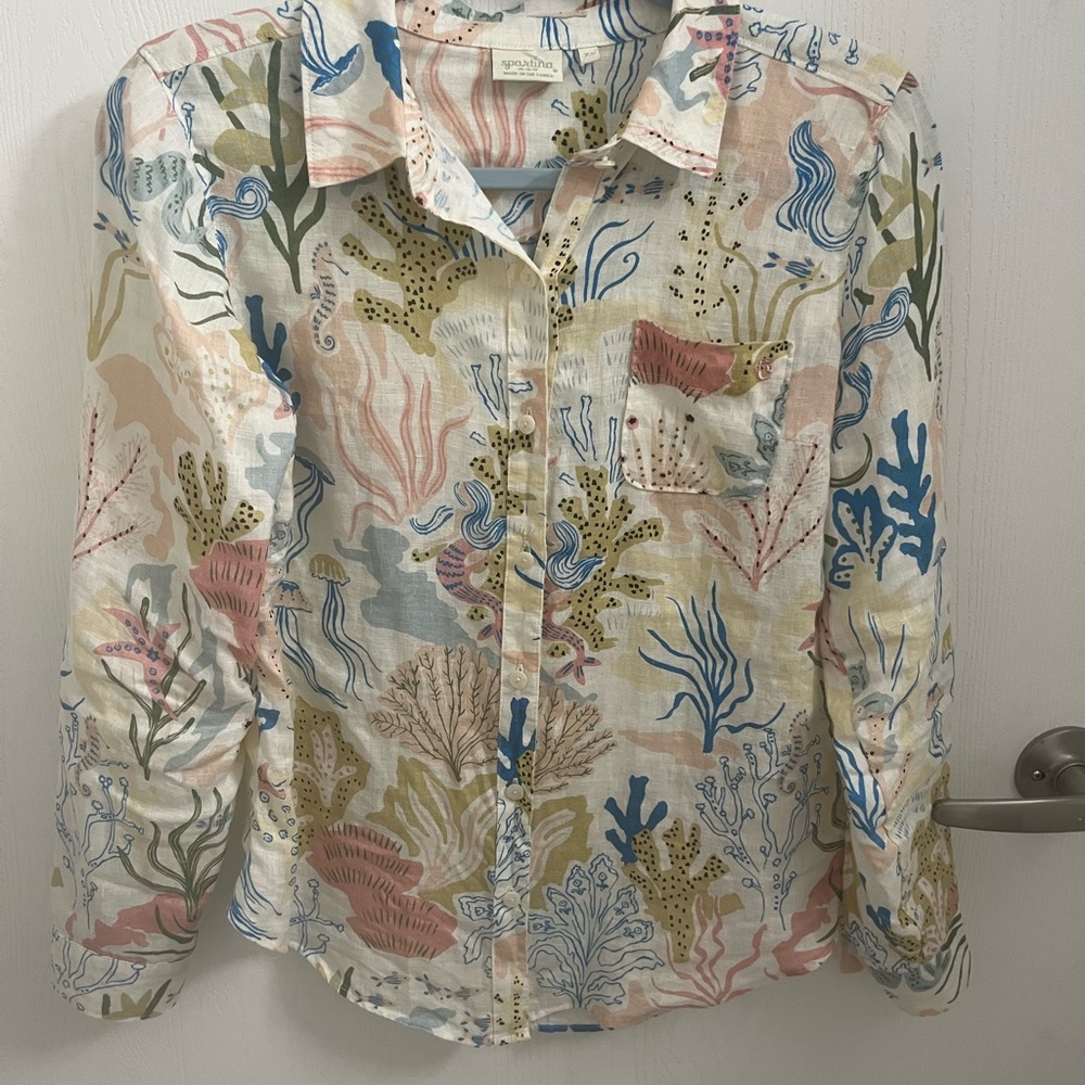 Spartina 449 Coral Reef Blouse